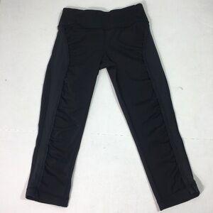 Lululemon Capri Ruched Leggings SZ 4